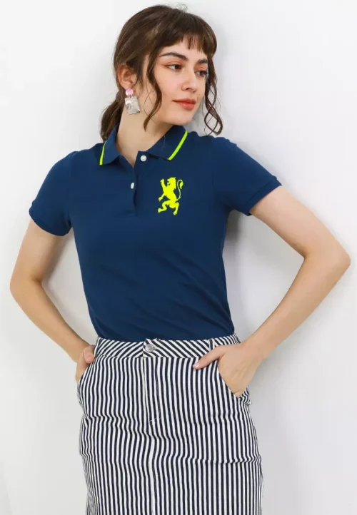 Women's 3D Lion Polo