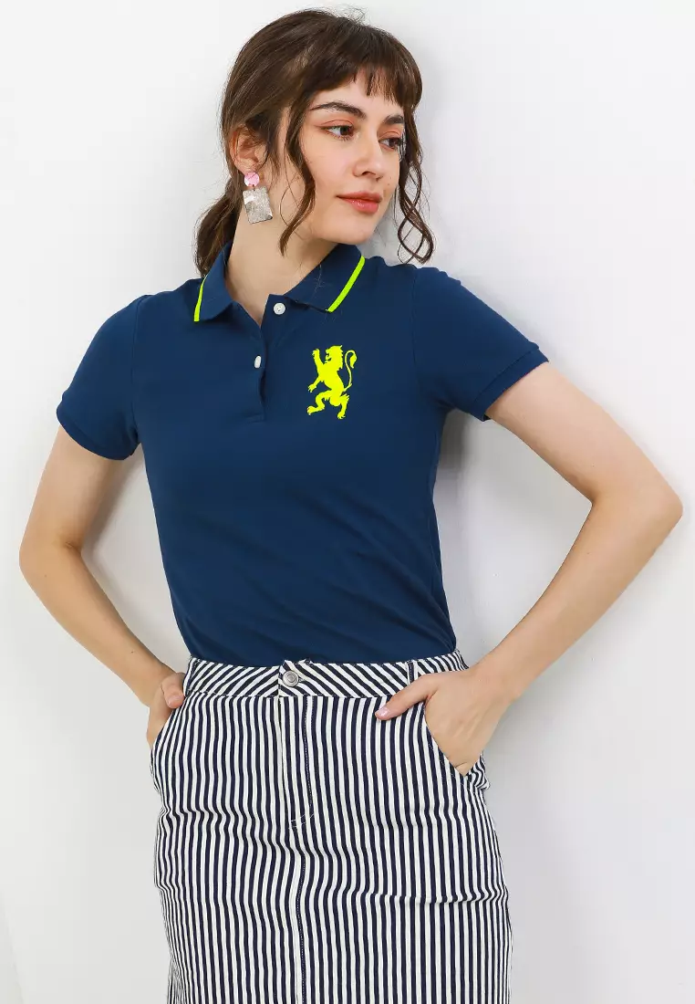 Women's 3D Lion Polo